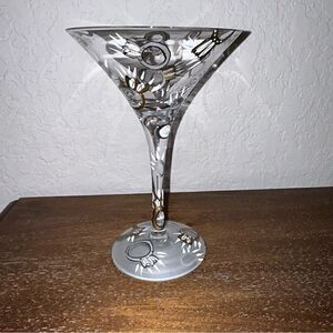 Lolita Hand Painted “Wedding Tini” Martini Glass